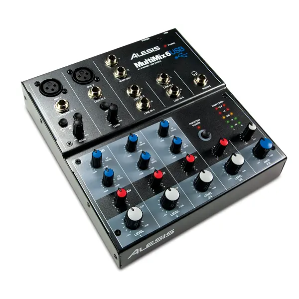 Mesa de Som Alesis Multimix 4 USB